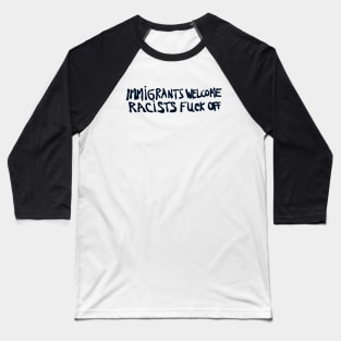 Immigrants Welcome Baseball T-Shirt
